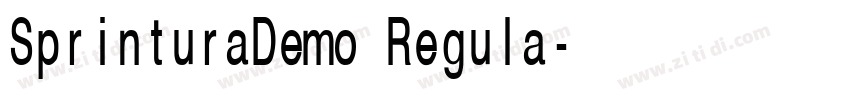 SprinturaDemo Regula字体转换 SprinturaDemo Regula字体转换